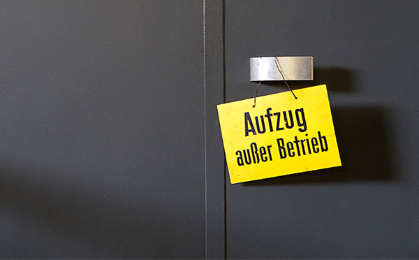 Instandsetzung einer Aufzugsanlage – WEG lehnt ab, was nun?